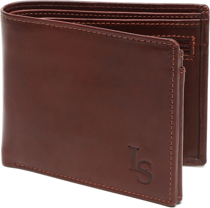 Buy online Brown Solid Leather Wallet from Wallets and Bags for Men by  Louis Stitch for ₹769 at 65% off