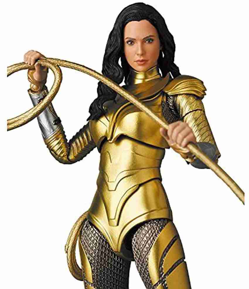 Wonder woman 1984 golden armor 2025 doll