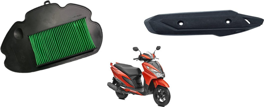 Honda grazia silencer sale cover price
