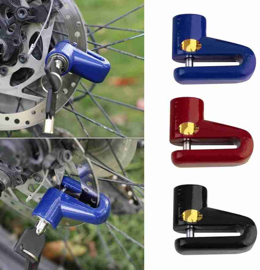 Two wheeler outlet safety lock