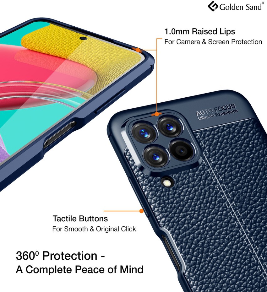 Pour Samsung Galaxy M53 5G CAPE SLIDING CAME CAPER CONCEPTION TPU