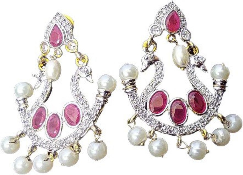 Buy Long Gold Jadau Double Jhumki Jhumka EarringsLarge Indian Ethnic  Earrings JewelryPunjabi Pakistani Mughal Muslim Begum Earrings  JewelryBoho Earrings Online at desertcartINDIA