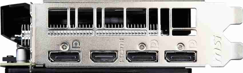 MSI NVIDIA GeForce RTX 2060 VENTUS GP OC 6 GB GDDR6 Graphics Card  