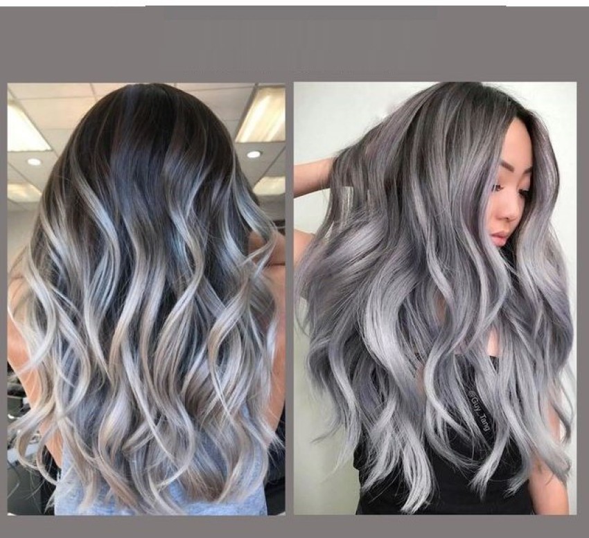 29 Ways to Wear the Silver Balayage Hair Color Trend
