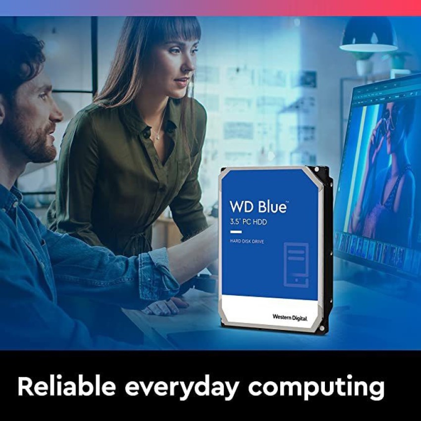 WD WD Blue PC Hard Drive 2 TB Desktop Internal Hard Disk Drive