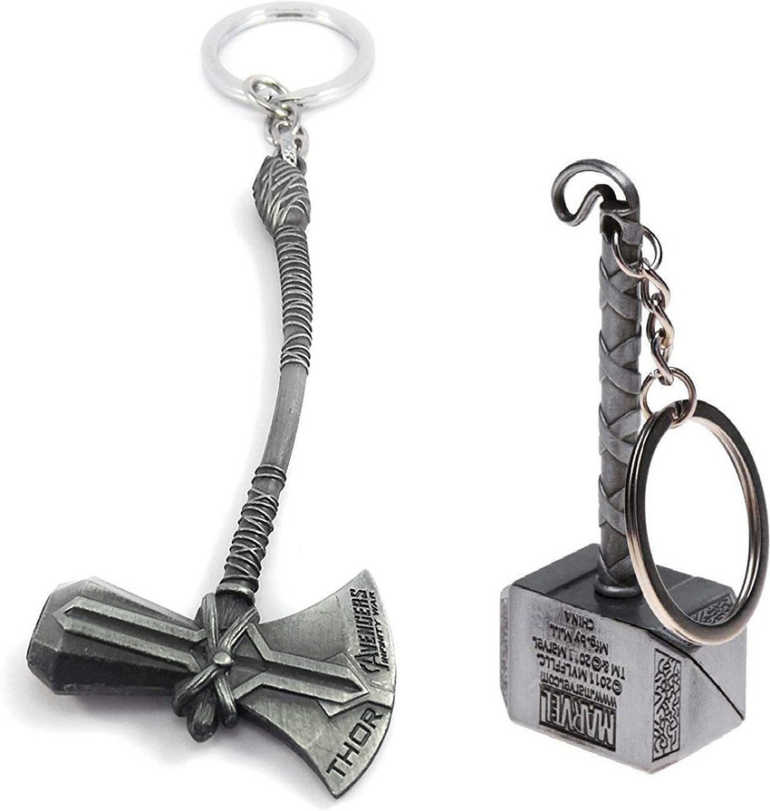 Marvel thor hammer keychain online