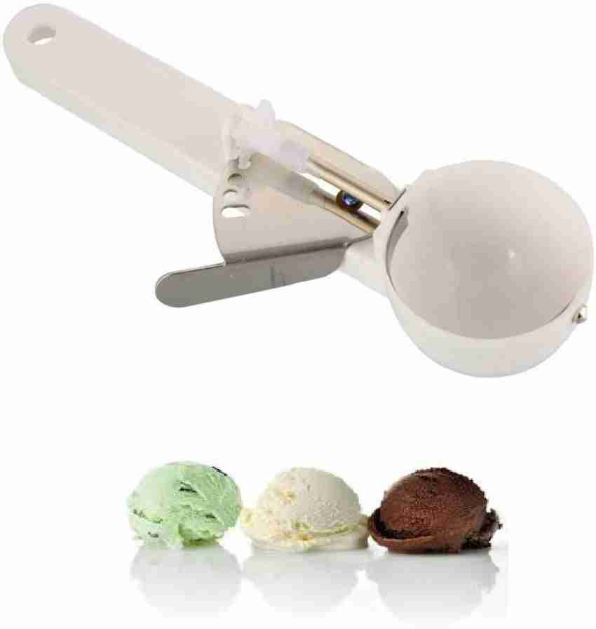 Ice Cream Scoop with Comfortable Handle, Heavy Duty Sturdy Scooper