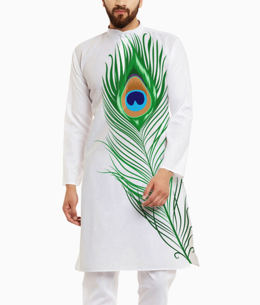 ReDesyn Men Printed Straight Kurta Buy ReDesyn Men Printed