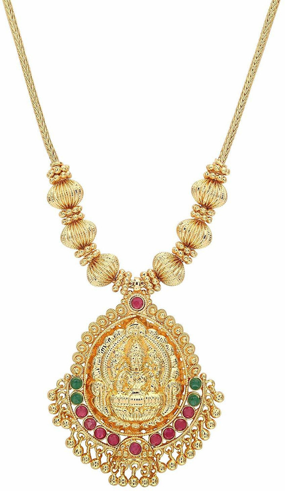 Hanaa Laxmi One Gram Gold Covering Micro Plated Jewellery Short