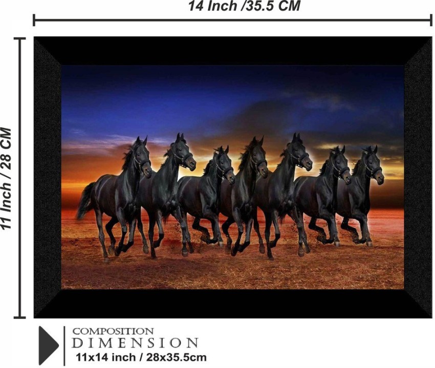 Download Majestic Black Horse | Wallpapers.com