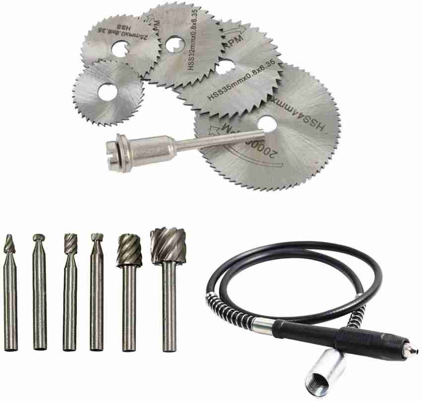 Digital Craft 3 Items 6Pc Circular Saw Blade 6pc HSS Rotary Burs