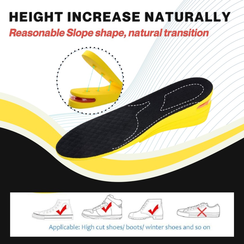 Royalkart 5cm 2 Inches Height Increasing Insoles for Men And Women