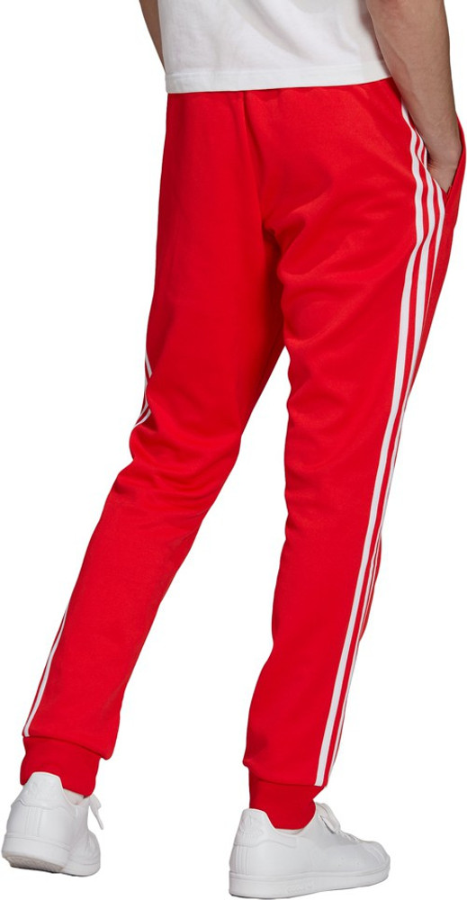Adidas pants shop mens red