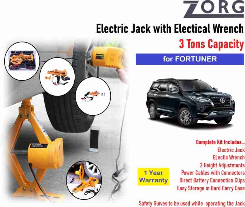 How to make an electric jack for a car. 