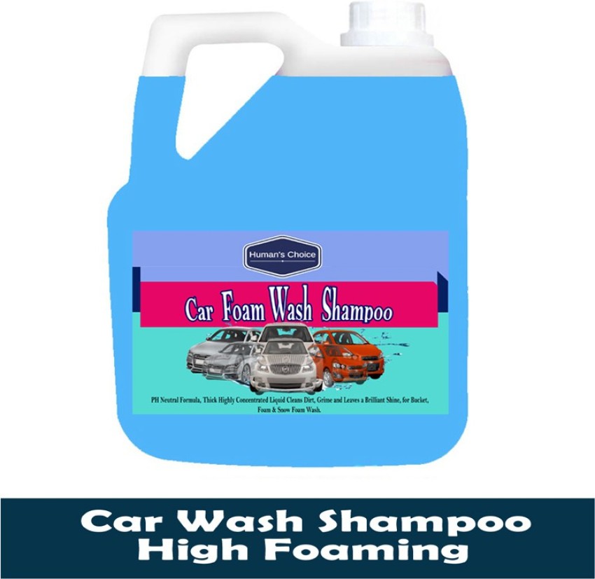 Human's Choice Car Wash Shampoo ,Highly Concentrated Liquid Foam & Snow Foam  Wash 2L can. Car Washing Liquid Price in India - Buy Human's Choice Car  Wash Shampoo ,Highly Concentrated Liquid Foam