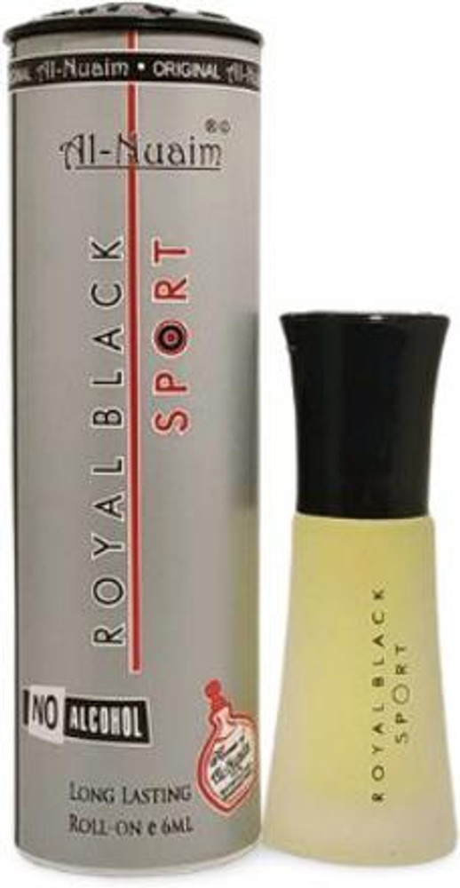 Al Nuaim Brand 100 Original Royal Black Sport 6Ml Great Fragrance