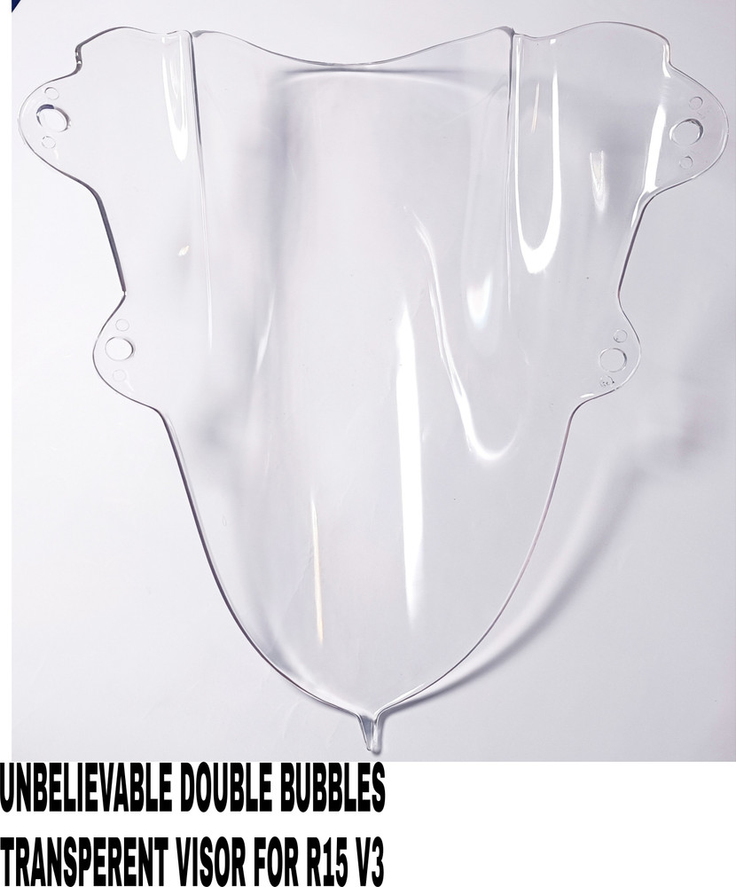 Transparent visor for r15 hot sale v3