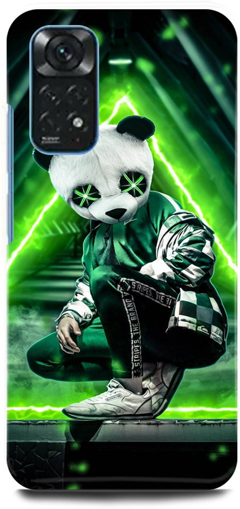 play fast Back Cover for Redmi Note 11S PANDA NEON TRAP BOY TEDDY play fast Flipkart