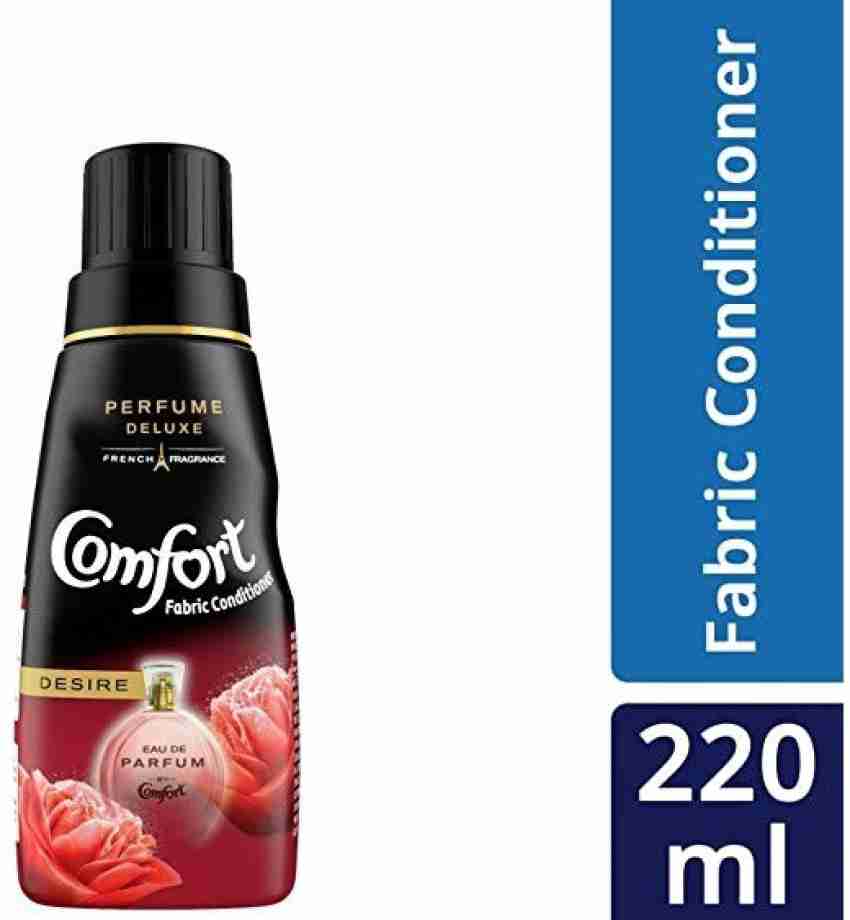 Comfort Black Perfume Delux After Wash Fabric Conditioner 220ml Price in  India - Buy Comfort Black Perfume Delux After Wash Fabric Conditioner 220ml  online at