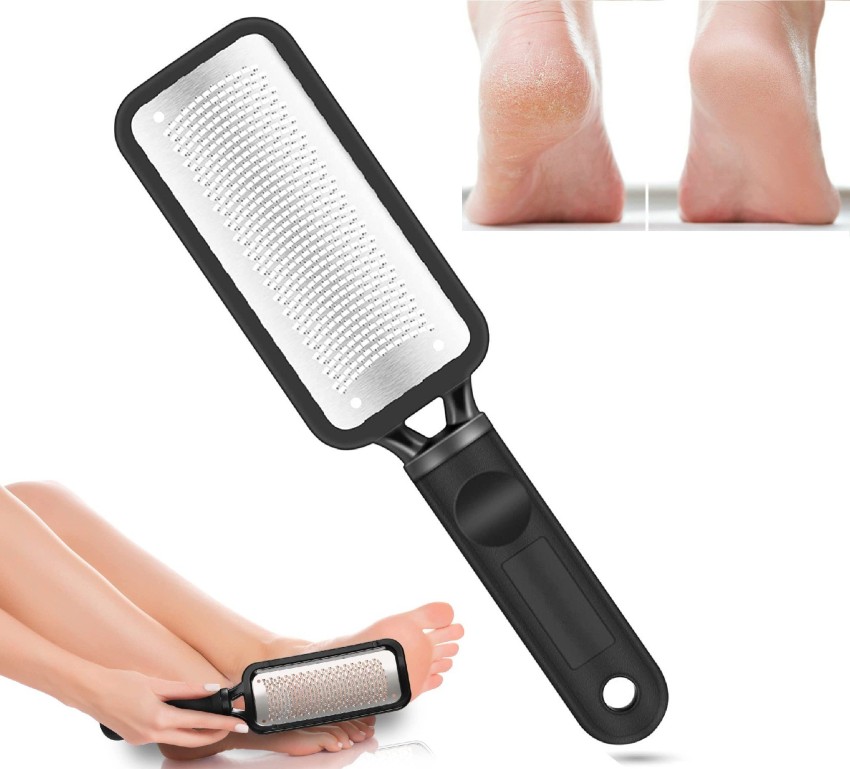 RNV Collection Sided Metal Foot File Scrubber Dead Skin Callus Remover