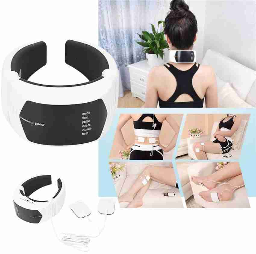 Electric Cervical Neck Massager Heated Relax Body Shoulder Musle Relief  Pain