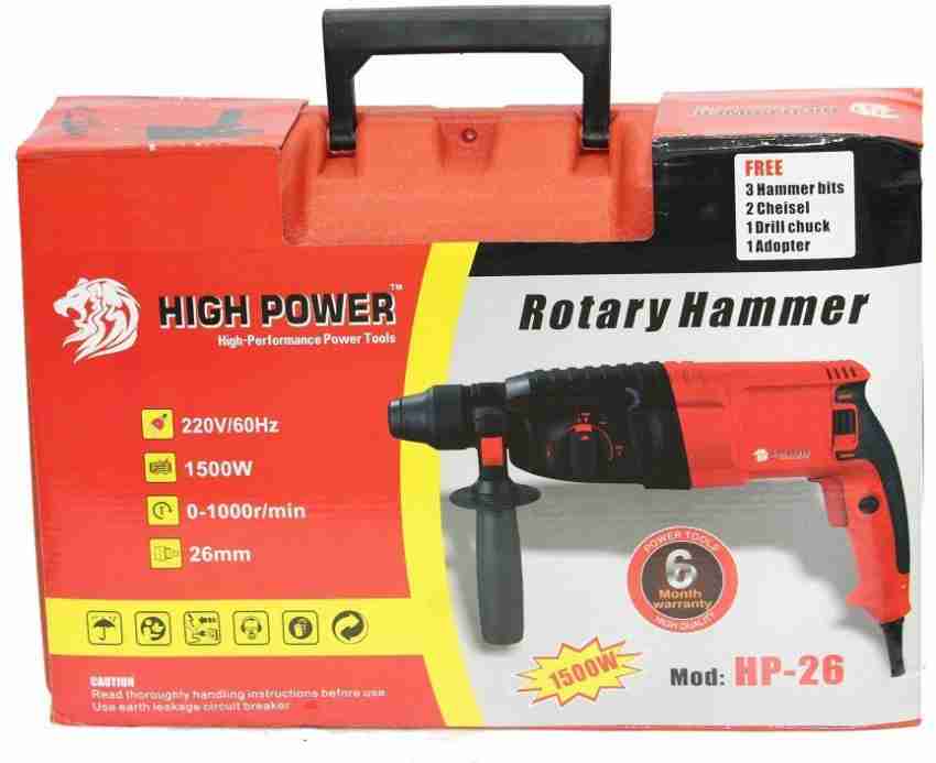 Digital Craft HIGH POWER HEAVY DUTY Hammer Drill 26MM Heavy Duty