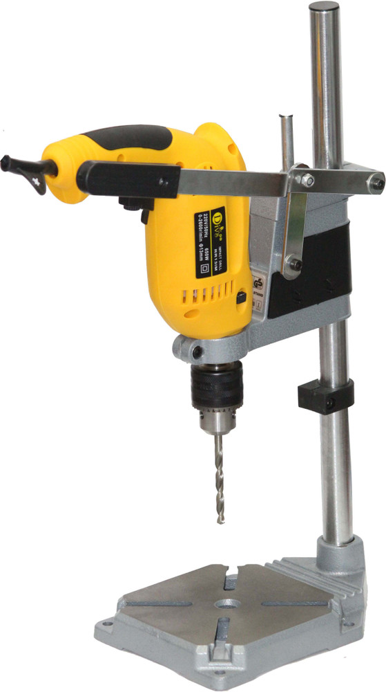 Digital Craft DIVS TOOLS DIVS 13MM DRILL MACHINE WITH COMbo Heavy Duty Tork Craft Drill Stand With 13Mm Diamond Drill Machines yellow Pistol Grip Drill Price in India Buy Digital Craft
