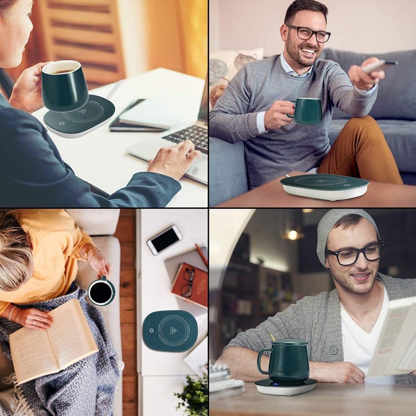Electric Coffee Warmer, Smart Coffee Warmers for Office Desk, Mug Warmer  with 2