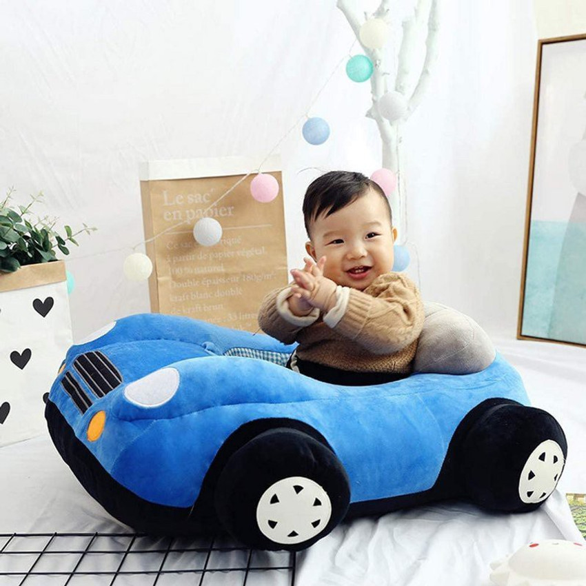 THE MODERN TREND siting toy car for baby girls kids birthday gift 2 year old Baby Blue Color 80 cm siting toy car for baby girls kids birthday gift 2