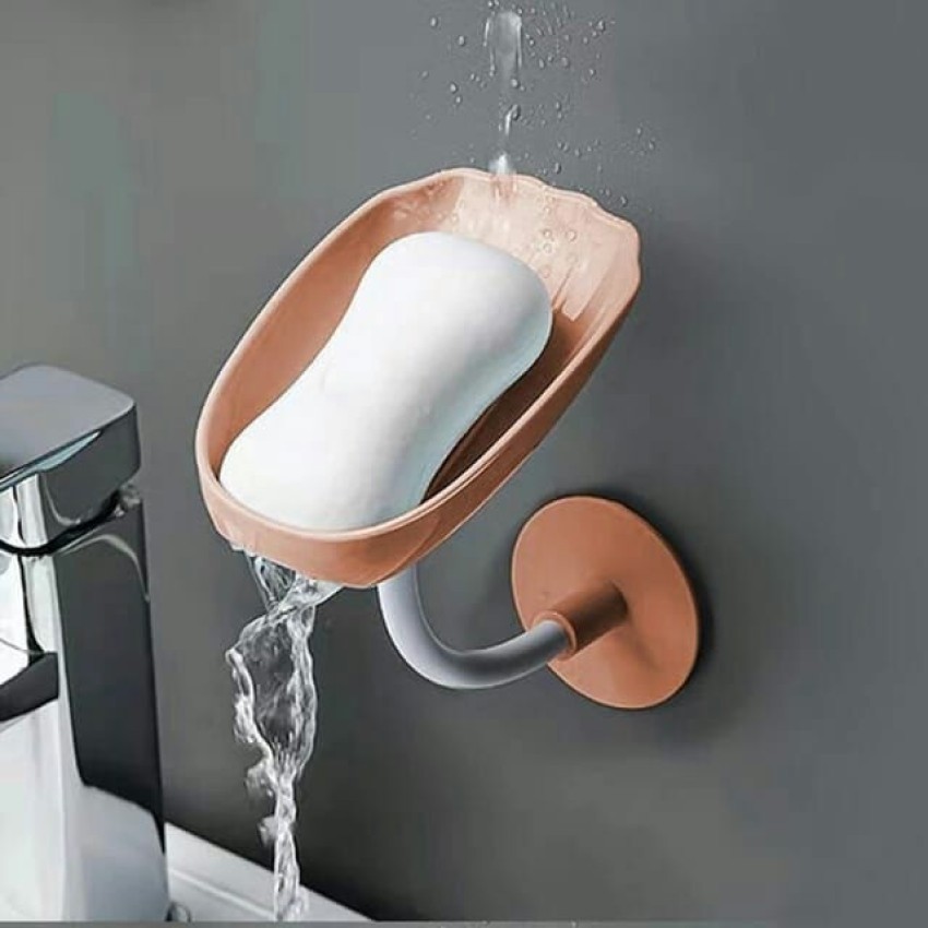 Hot Sales Bathroom Self-Draining Chrome Plated Bar Soap Holder for