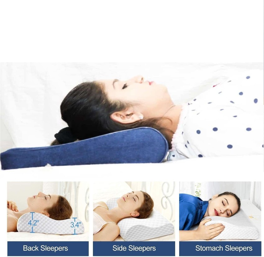 Linefaily Cervical Pillow Orthopedic Memory Foam Best for Neck, Shoulder,  Sleeping Pain Neck Support - Buy Linefaily Cervical Pillow Orthopedic  Memory Foam Best for Neck, Shoulder, Sleeping Pain Neck Support Online at