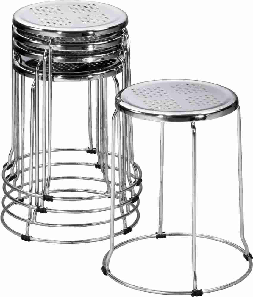 Stainless steel stools discount kitchen