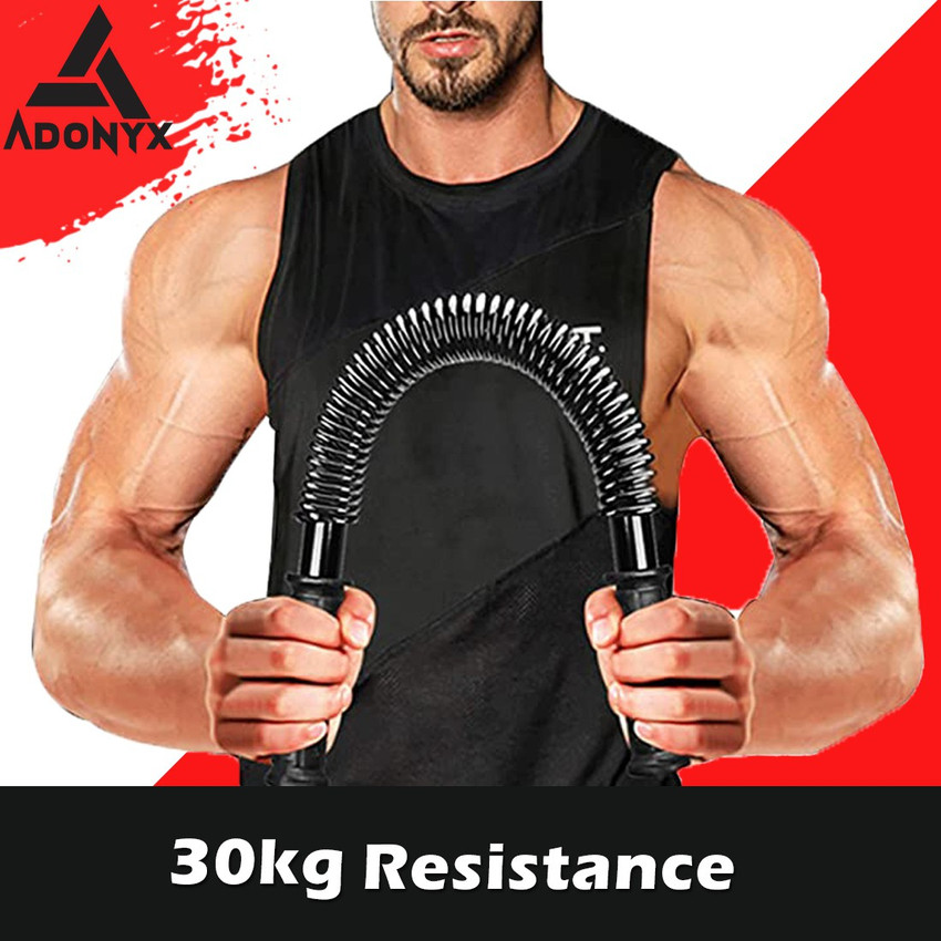 ADONYX Power Twister Bar Upper Body Strength Training Workout