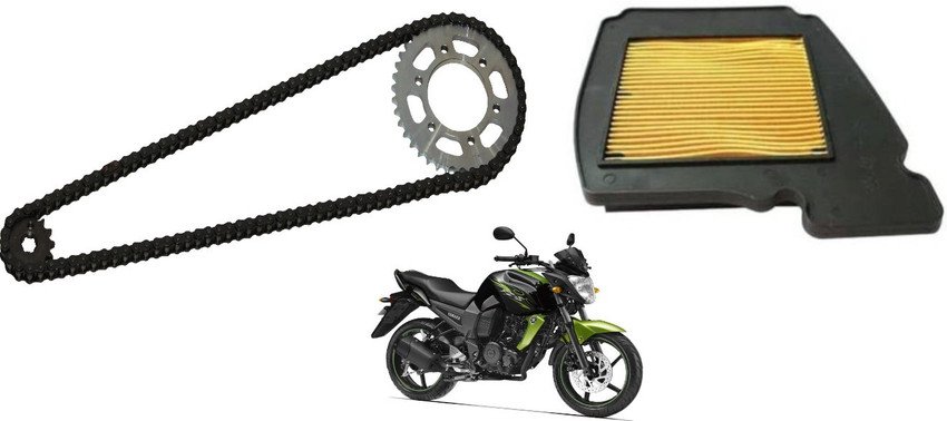 Chain sprocket for yamaha hot sale fz v2