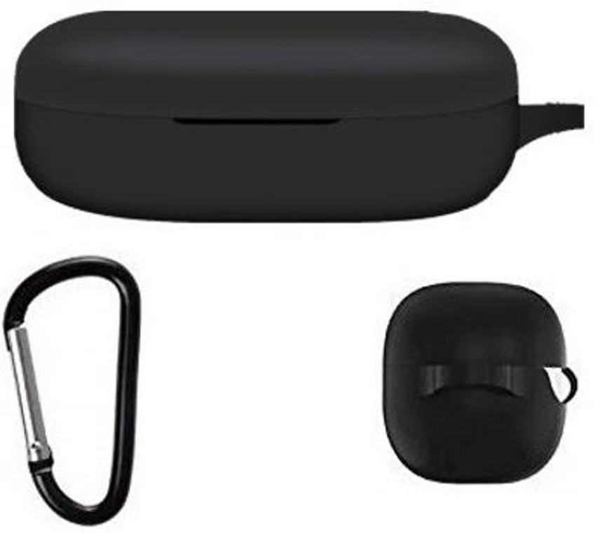 teple Pouch for Mivi DuoPods M20 Silicon Case cover With Key Ring