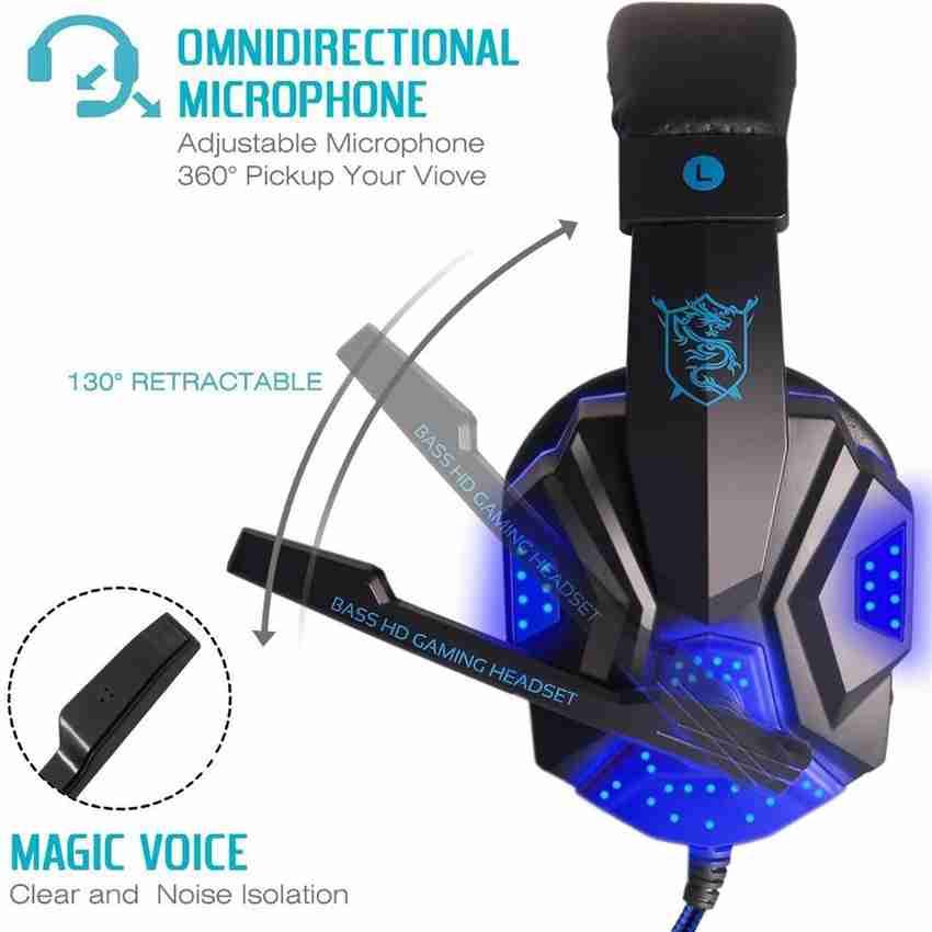 Pc780 bass gaming headset online