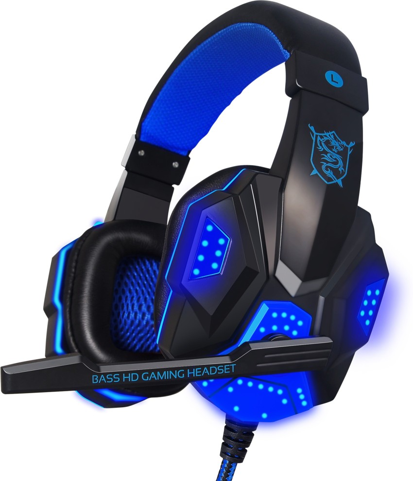 TXOR CORE PC780, Gaming Headphones with 40 mm Drivers Bass HIT & AIR  Cushion Blue Wired Gaming Headset Price in India - Buy TXOR CORE PC780, Gaming  Headphones with 40 mm Drivers