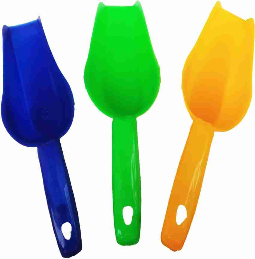 Multi-purpose Plastic Kitchen Scoops Pet Food Scoop Bar Scooper for  Canisters, Flour, Powders, Dry Foods, Candy, Pop Corn, Coffee Beans and Pet  Food 
