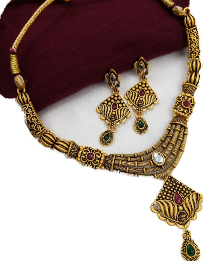 Metal hot sale necklace flipkart