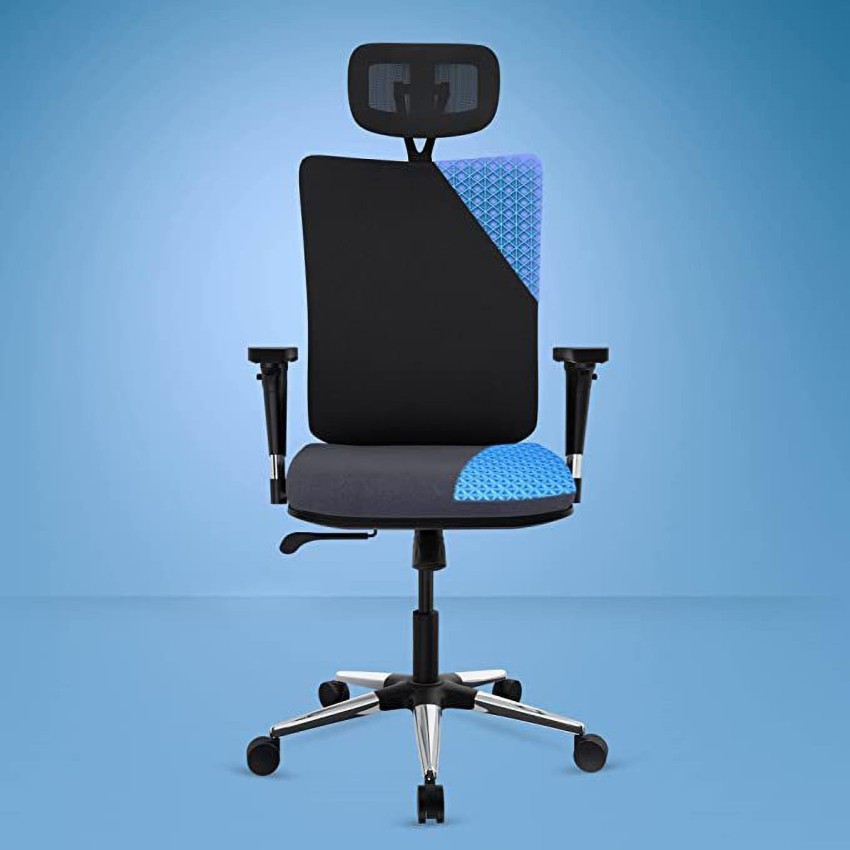 Apollo Office Chair, 4D Armrests, 2D Headrest, Adjustable Lumbar