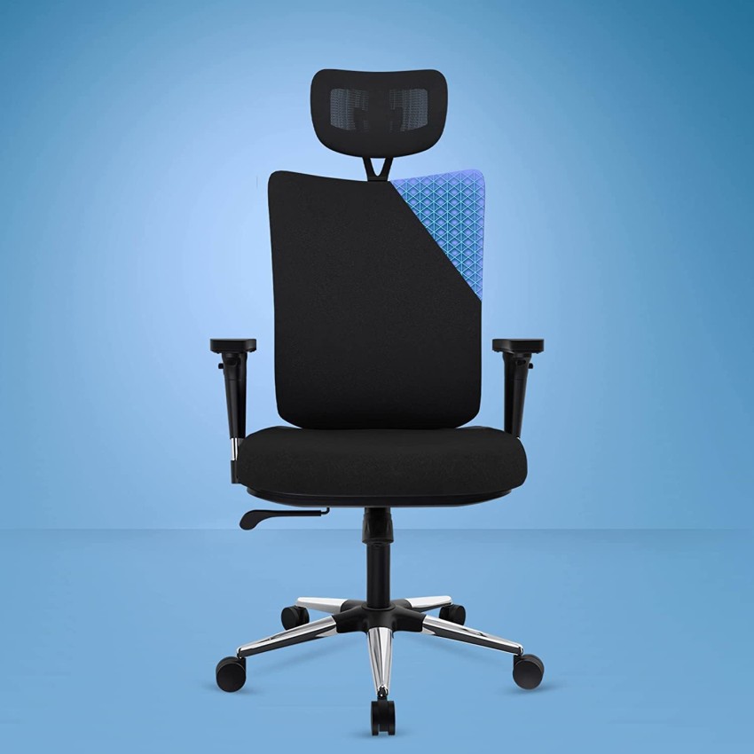 Apollo Office Chair, 4D Armrests, 2D Headrest, Adjustable Lumbar