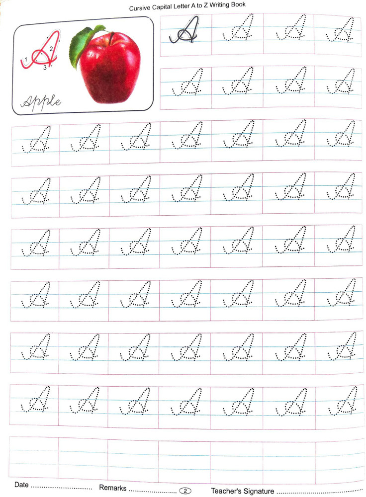 Abc Letters In Cursive