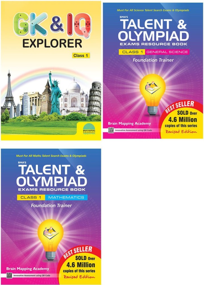 BMA s Talent Olympiad Exams Resource Book EVS And Maths GK And