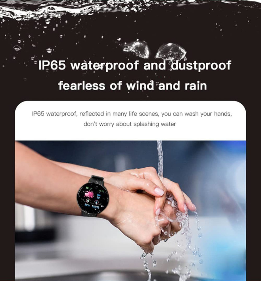 Round discount fitness band