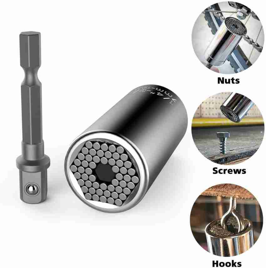 Universal torque wrench head store set socket