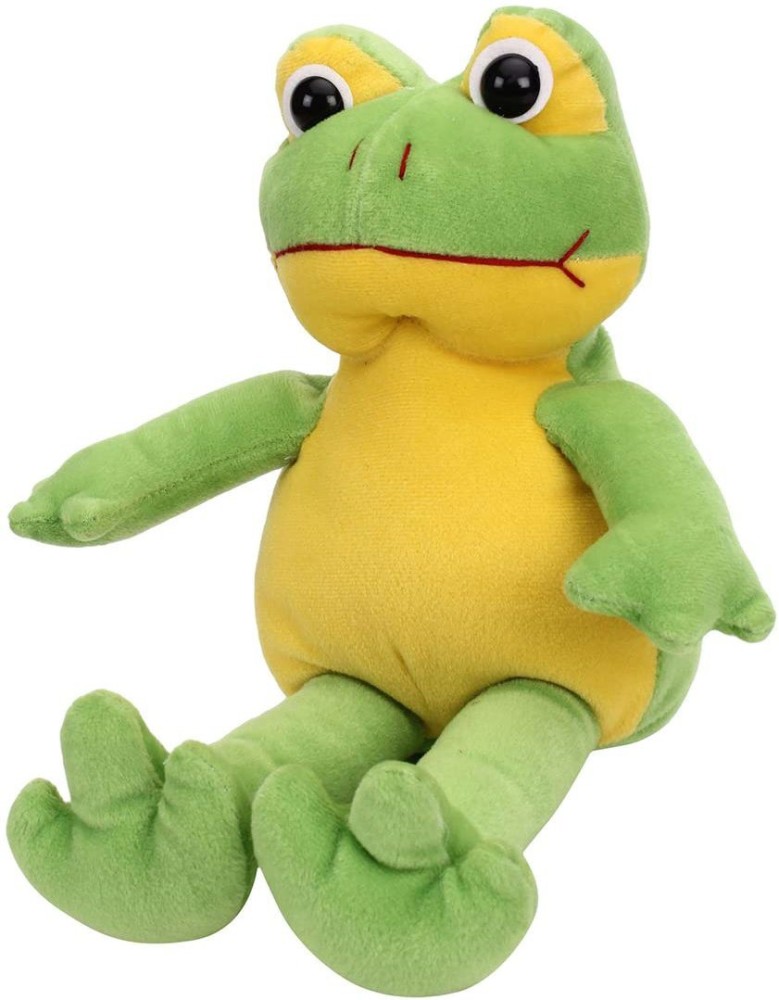 Play Toons Stuffed Frog Plush Animal Soft Toy for Baby, Girl, Kids, Boys, 1  Pieces - 19 cm - Stuffed Frog Plush Animal Soft Toy for Baby, Girl, Kids,  Boys, 1 Pieces .