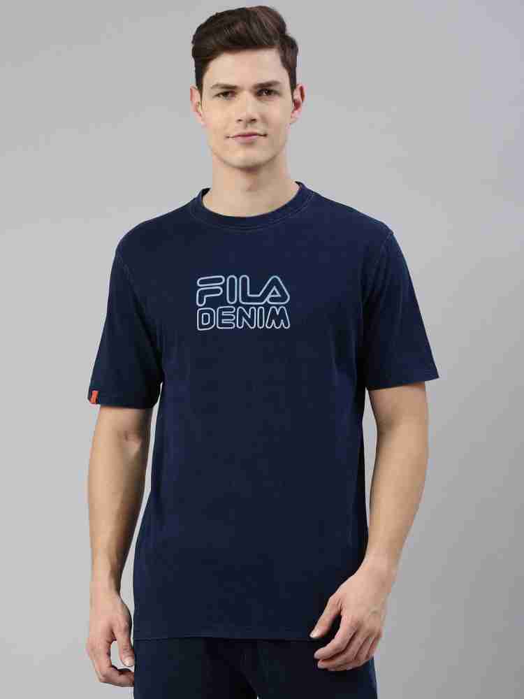 Fila blue t clearance shirt