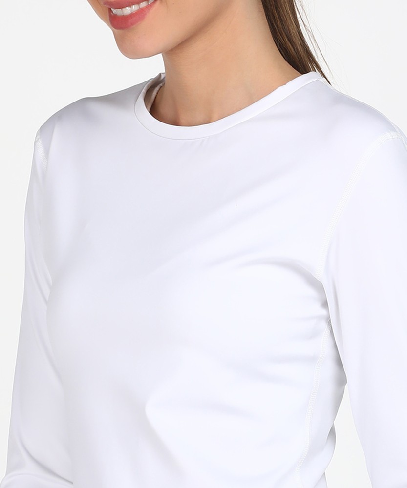 One Zero By Koovs Solid Women Round Neck White T Shirt Buy One Zero By Koovs Solid Women Round Neck White T Shirt Online at Best Prices in India Flipkart