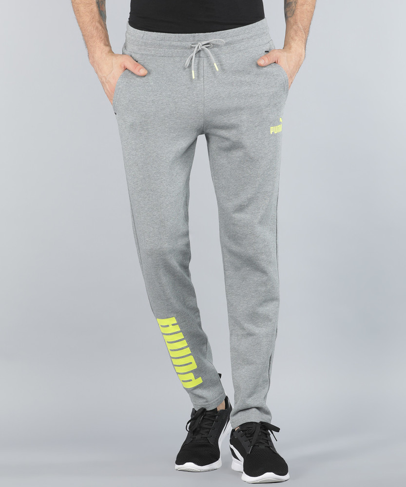 PUMA Power Colorblock Pants Printed Men Grey Track Pants Buy