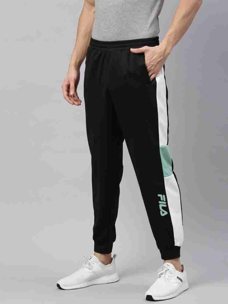 Fila striped hot sale pants